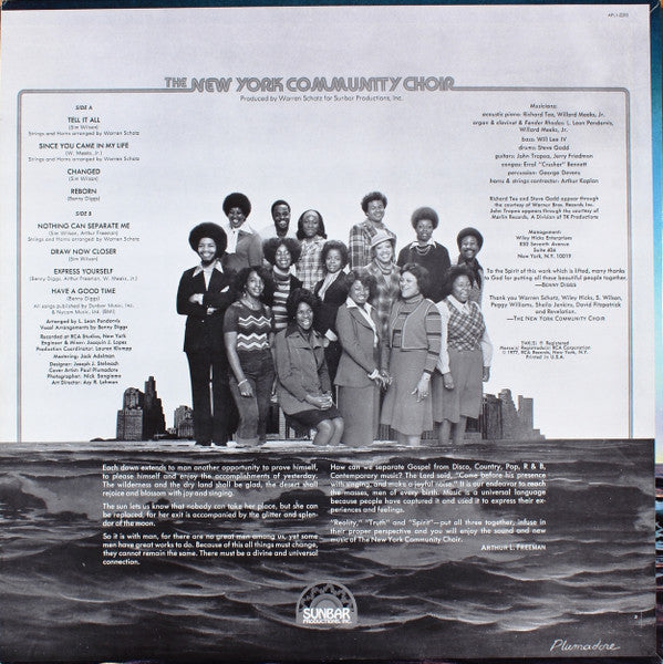 The New York Community Choir : The New York Community Choir (LP, Album)