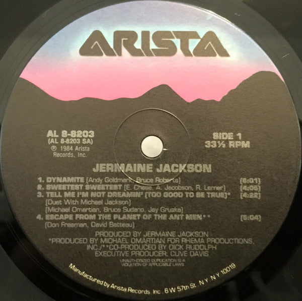 Jermaine Jackson : Jermaine Jackson (LP, Album)