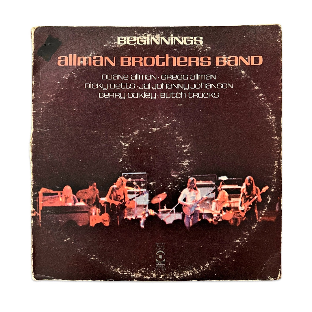 The Allman Brothers Band – Beginnings (1973, VSRP - Sonic Pressing)