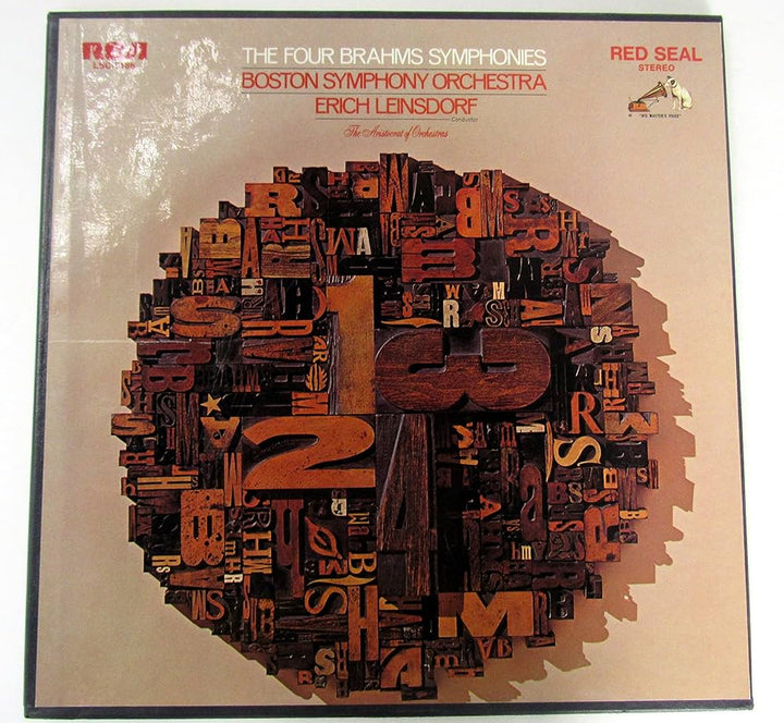 Boston Symphony Orchestra, Erich Leinsdorf - The Four Brahms Symphonies (1968)