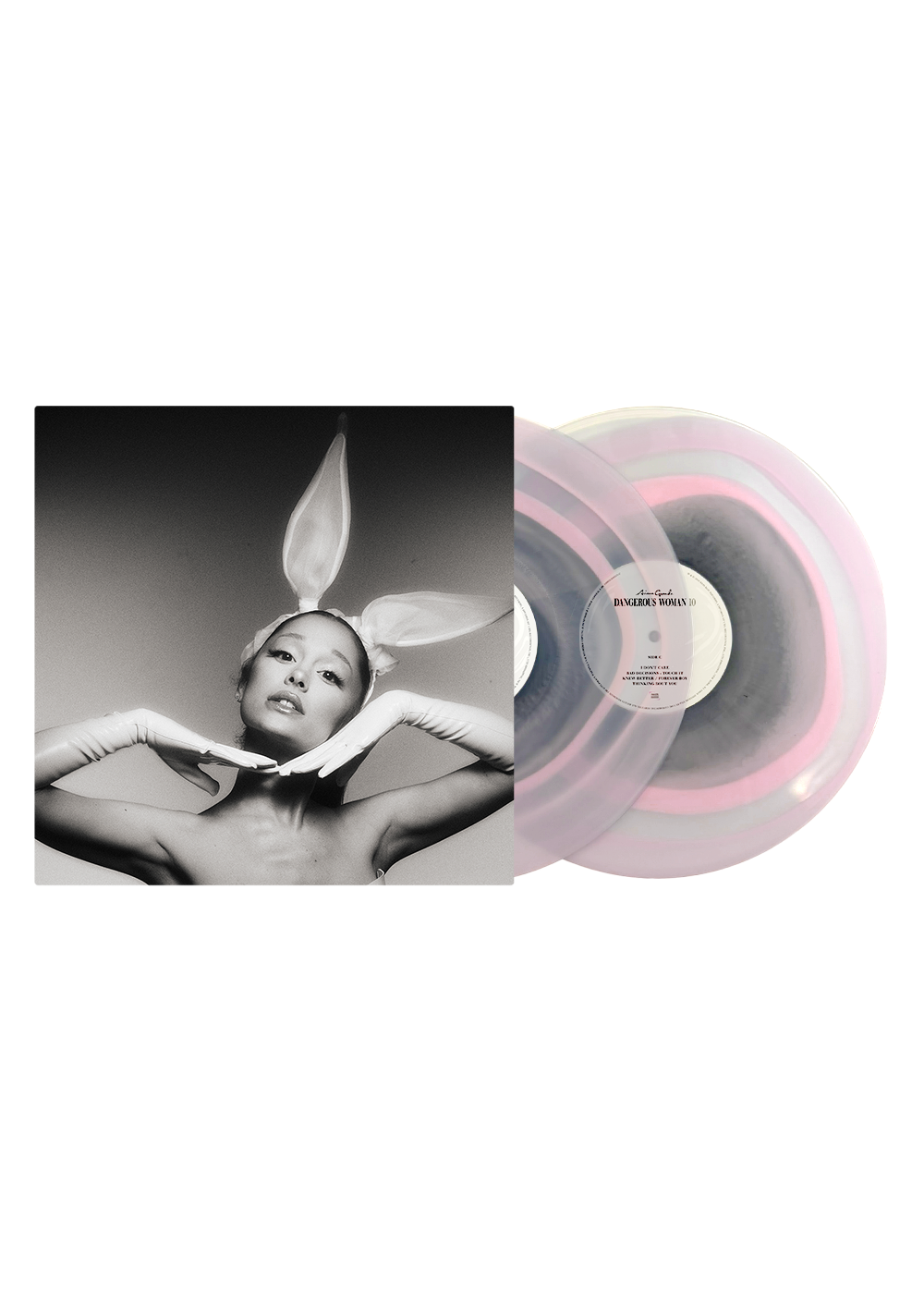 Ariana Grande - Dangerous Woman (Tenth Anniversary Edition) (Limited Edition, 2026 Alternate Cover, Pink & Black Color-In-Color Vinyl, 18X24 Poster) (2 Lp'S)