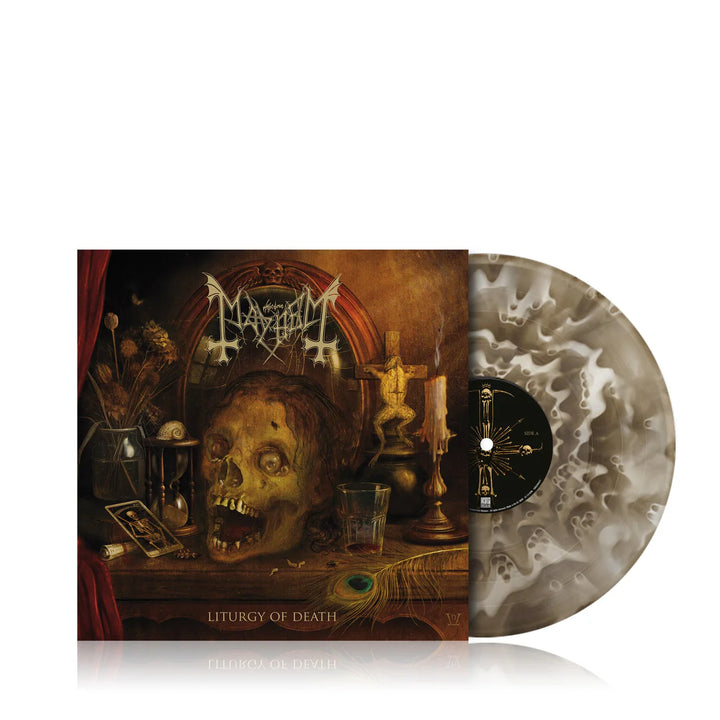 Mayhem - Liturgy Of Death (Indie Exclusive) (Lp-Booklet) [Black Ice Ghost Vinyl]