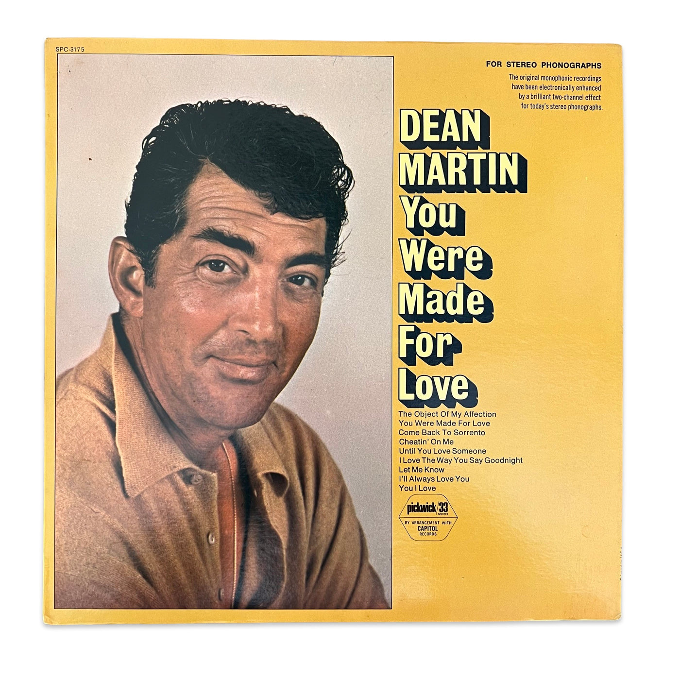 Dean Martin – You Were Made For Love