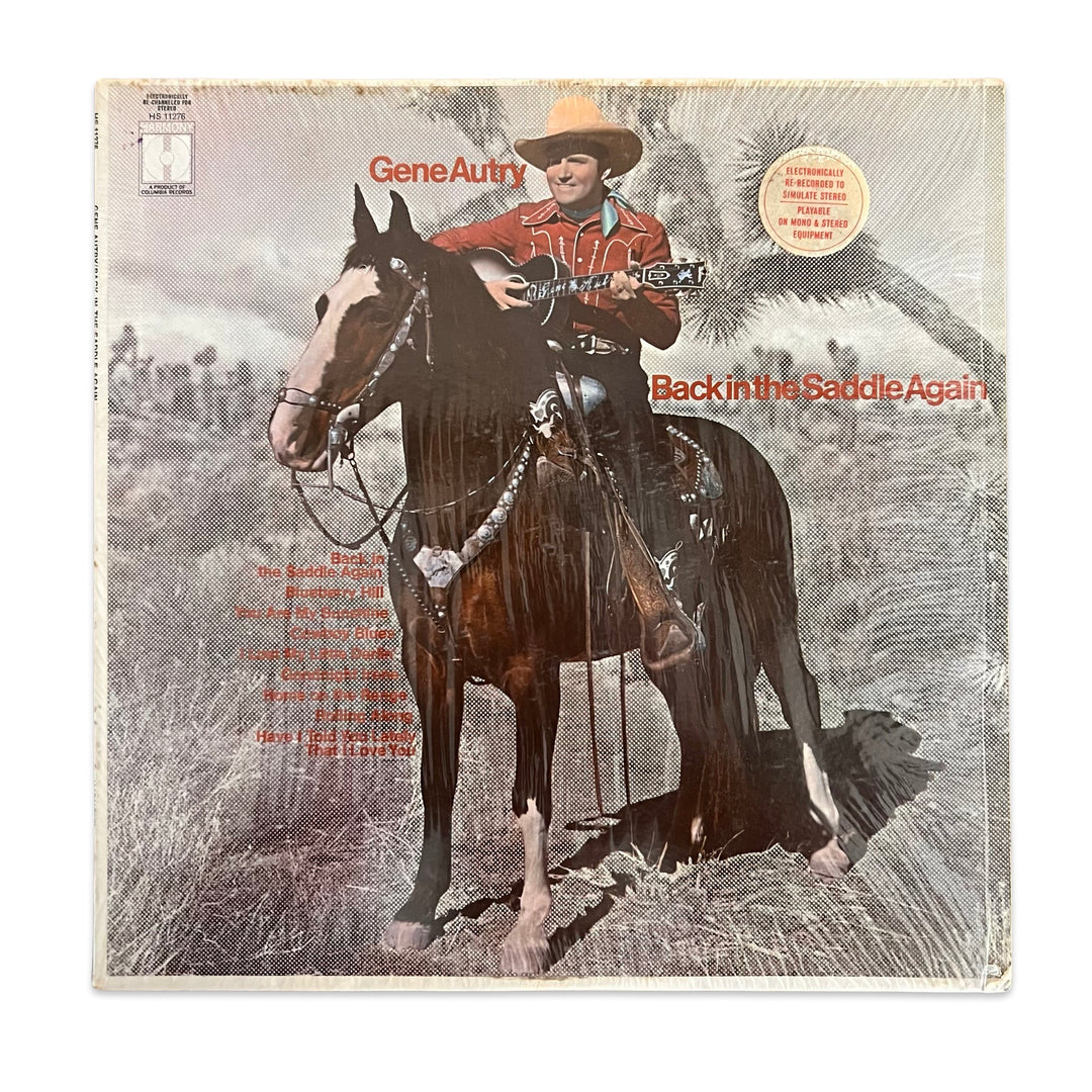 Gene Autry – Back In The Saddle Again