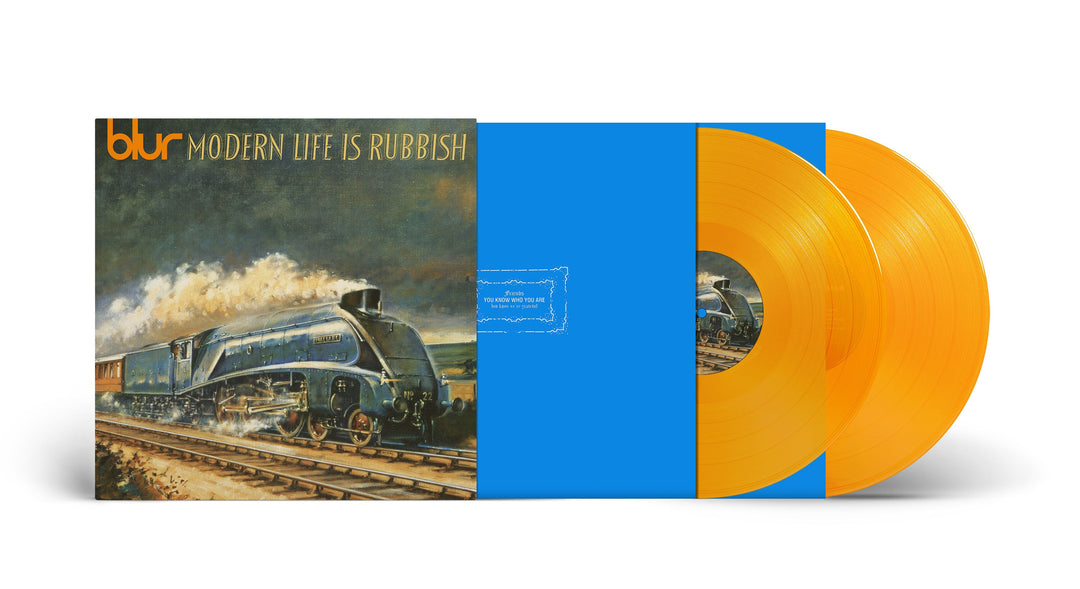 NEW/SEALED! Blur - Modern Life Is Rubbish (30th Anniversary Edition) [National Album Day Limited Orange Vinyl]