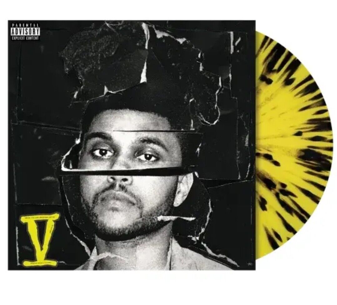 NEW/SEALED! The Weeknd - Beauty Behind The Madness (Yellow With Black Splatter Colored Vinyl) (2 Lp's) [Import]