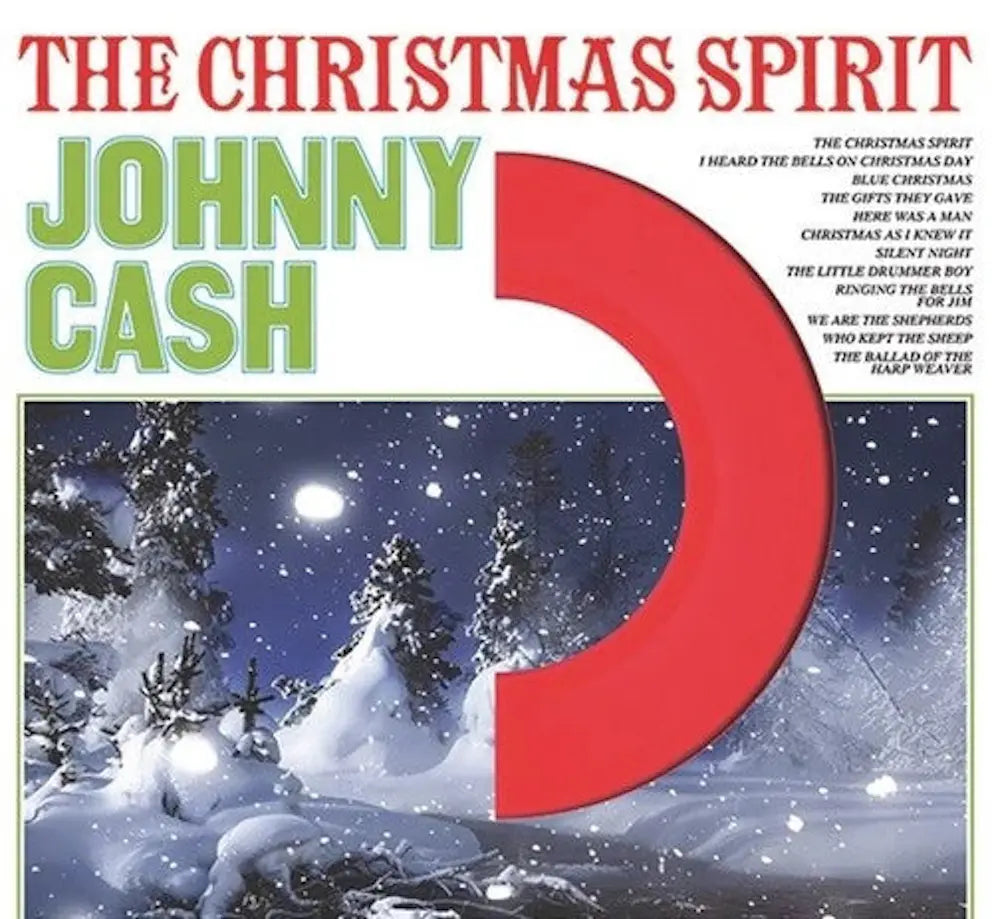 NEW/SEALED! Johnny Cash - Christmas Spirit (Red Vinyl) [Import ...