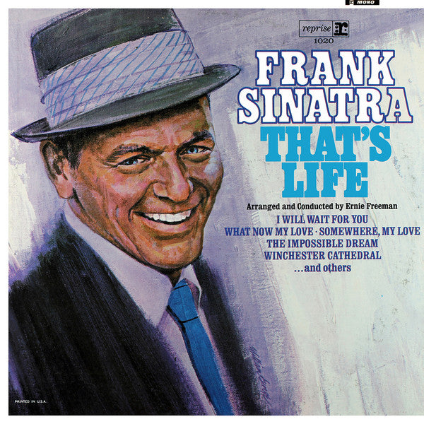 Frank Sinatra – That's Life – (1966 Pitman Pressing, LP, Album, Mono)