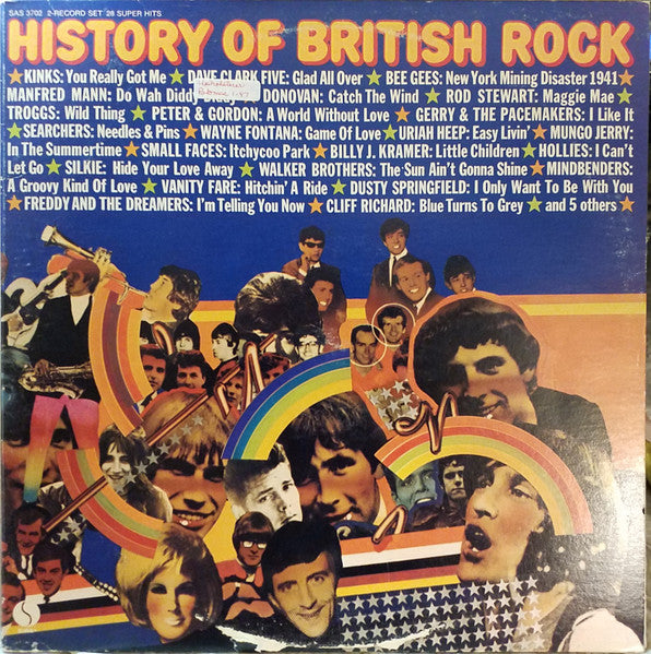 History Of British Rock (1974, Sonic Pressing)