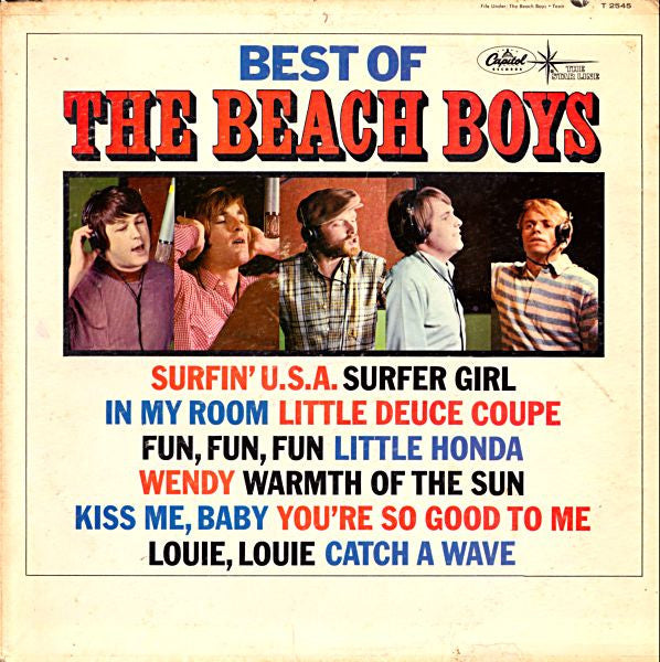 The Beach Boys – Best Of The Beach Boys - Vol. 1 (1966, Scranton Pressing)