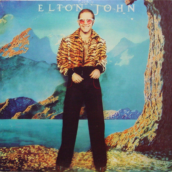 Elton John – Caribou (1974, Gloversville Pressing)