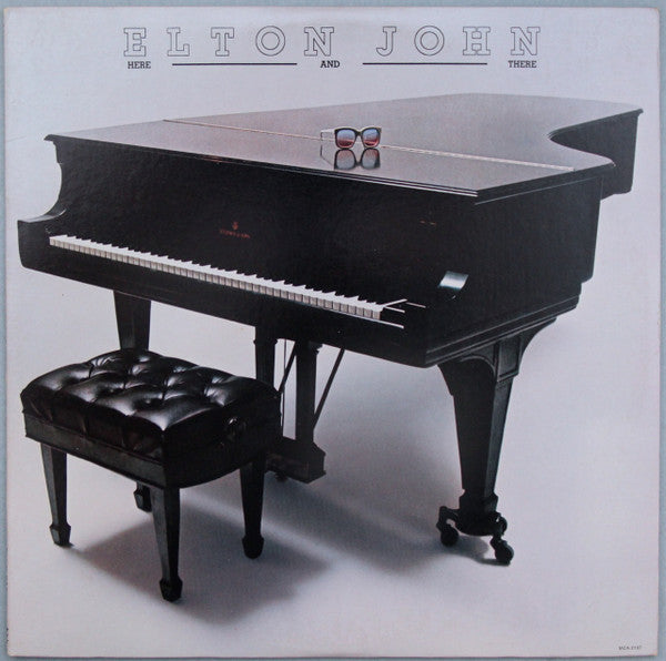 Elton John – Here And There (1976, Gloversville Pressing)