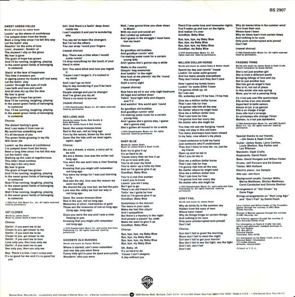 Seals & Crofts - Get Closer (1976)