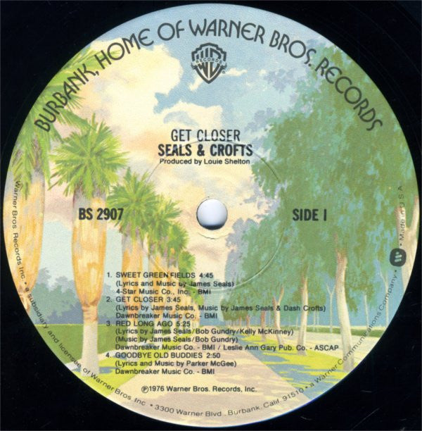 Seals & Crofts - Get Closer (1976)