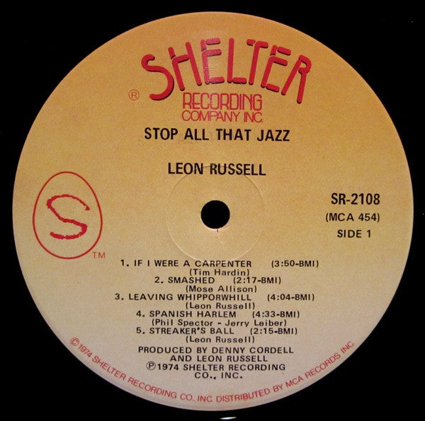 Leon Russell - Stop All That Jazz (1974)