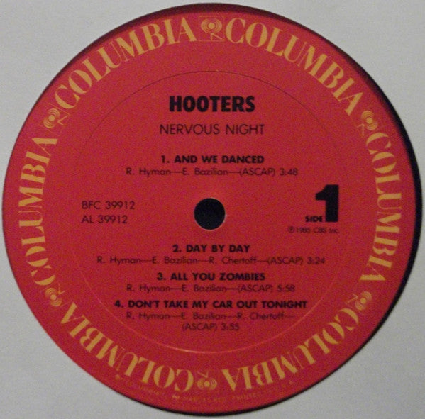 Hooters - Nervous Night (1985)
