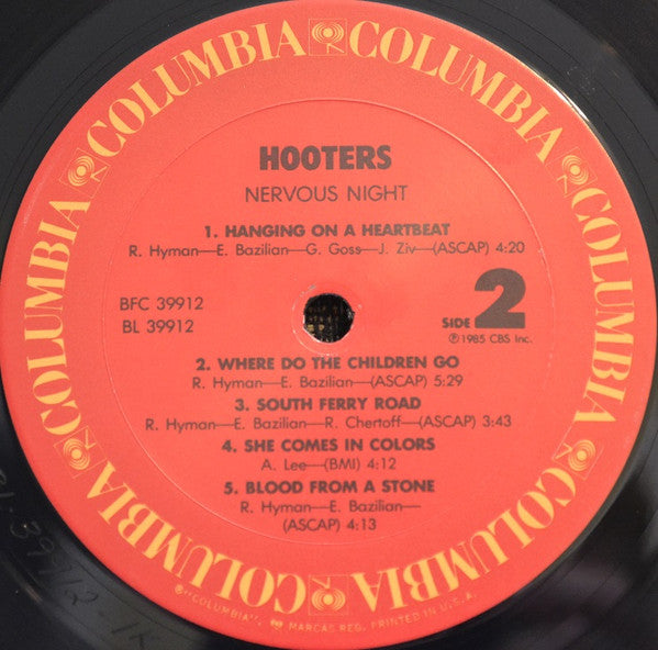 Hooters - Nervous Night (1985)