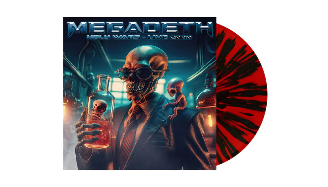 Megadeth - Holy Wars - Live 2000 (Red W/ Black Splatter Vinyl)