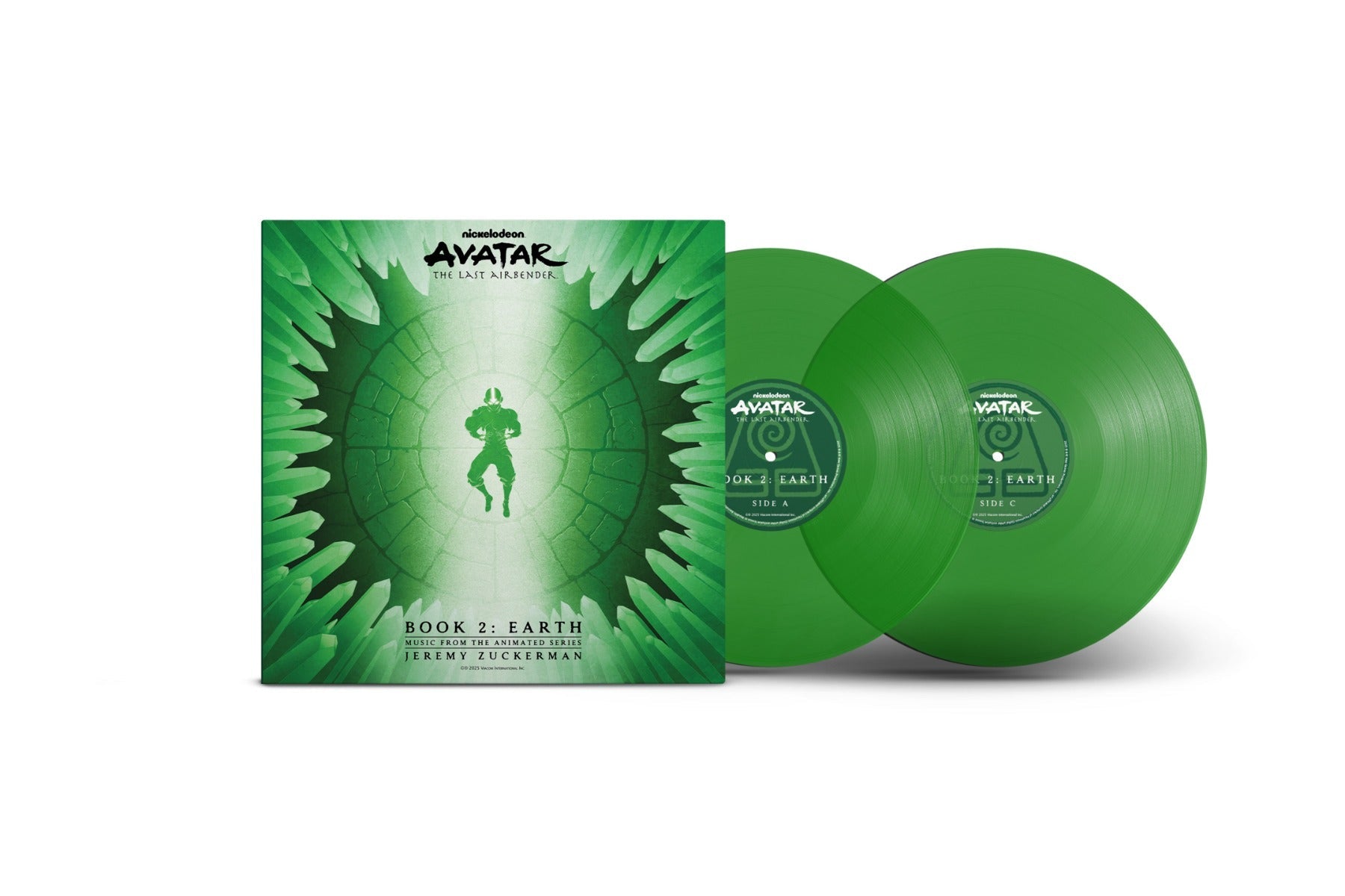 Jeremy Zuckerman - Avatar: The Last Airbender - Book 2: Earth (Music From The Animated Series) (Green Vinyl) [2Lp]