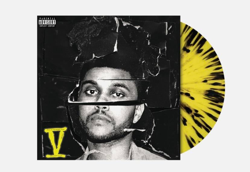 NEW/SEALED! The Weeknd - Beauty Behind The Madness (Yellow With Black Splatter Colored Vinyl) (2 Lp's) [Import]