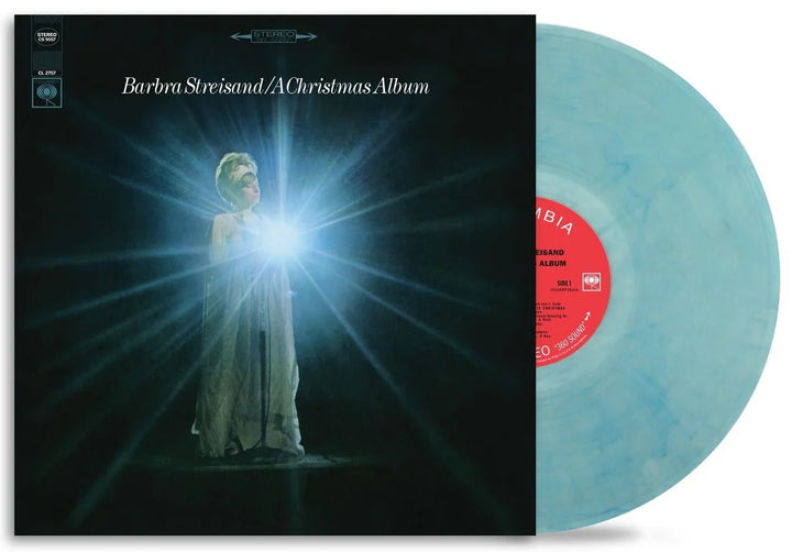 BARBRA STREISAND - A Christmas Album (Limited Edition, Turquoise Marble Colored Vinyl, Bonus Track, Reissue)