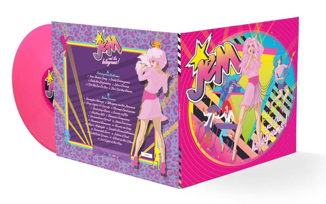 JEM AND THE HOLOGRAMS - Jem And The Holograms (Pink Vinyl)