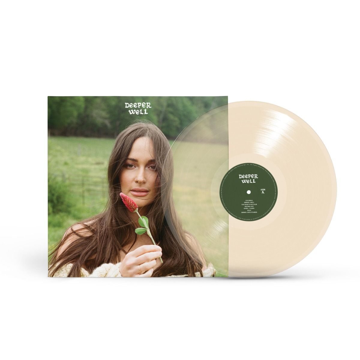 NEW/SEALED! Kacey Musgraves - Deeper Well (Transparent Cream Colored Vinyl)