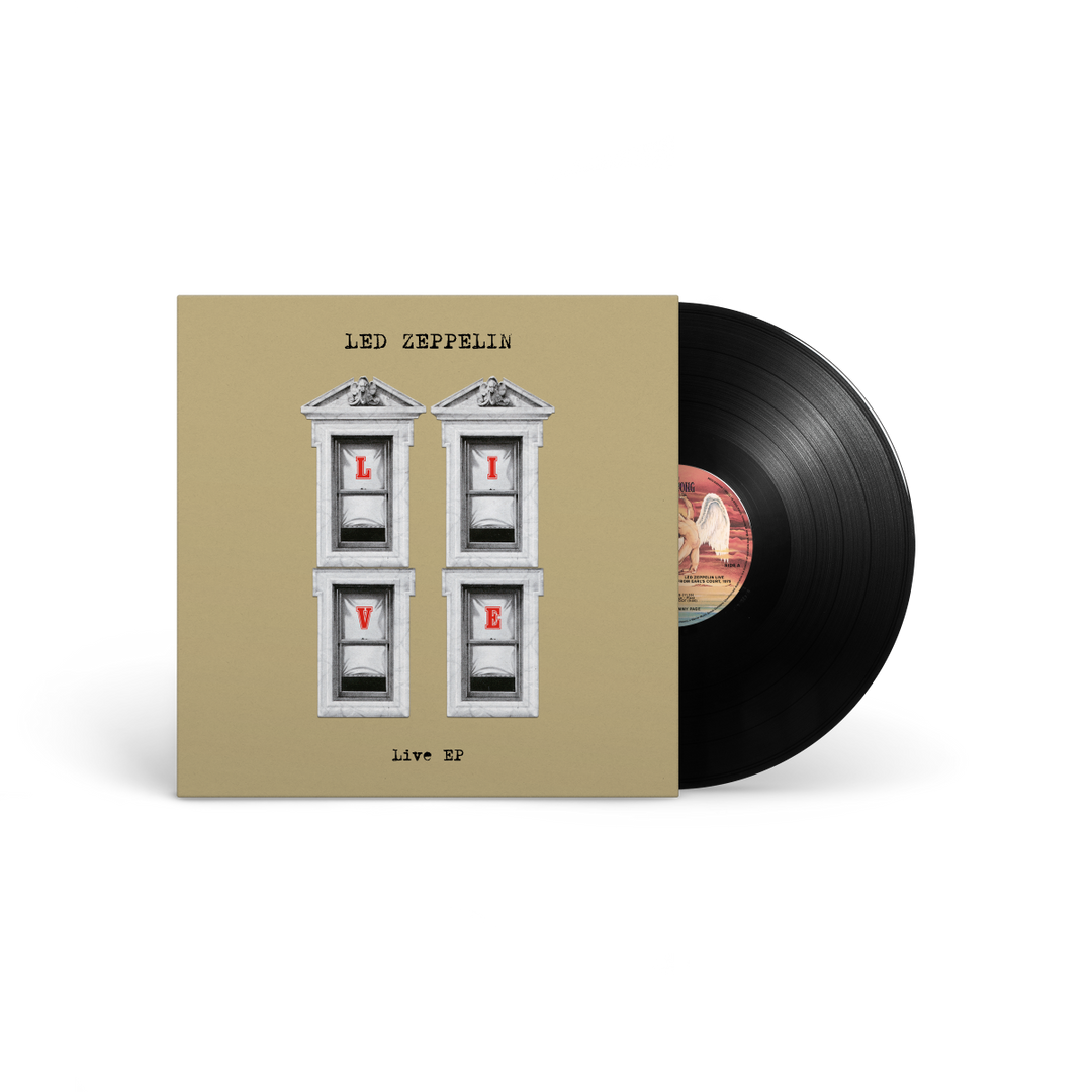 LED ZEPPELIN - Live Ep (First-Ever Vinyl Release Of 1975 & 1979 Performances)