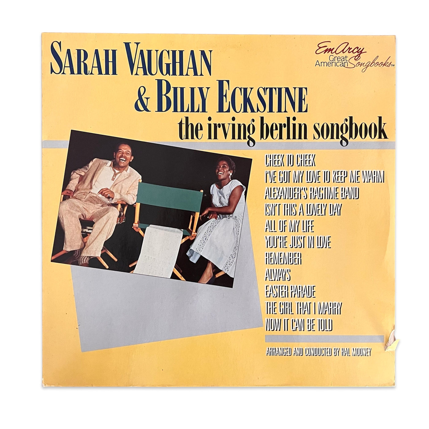Sarah Vaughan & Billy Eckstine – The Irving Berlin Songbook - 1984 Reissue