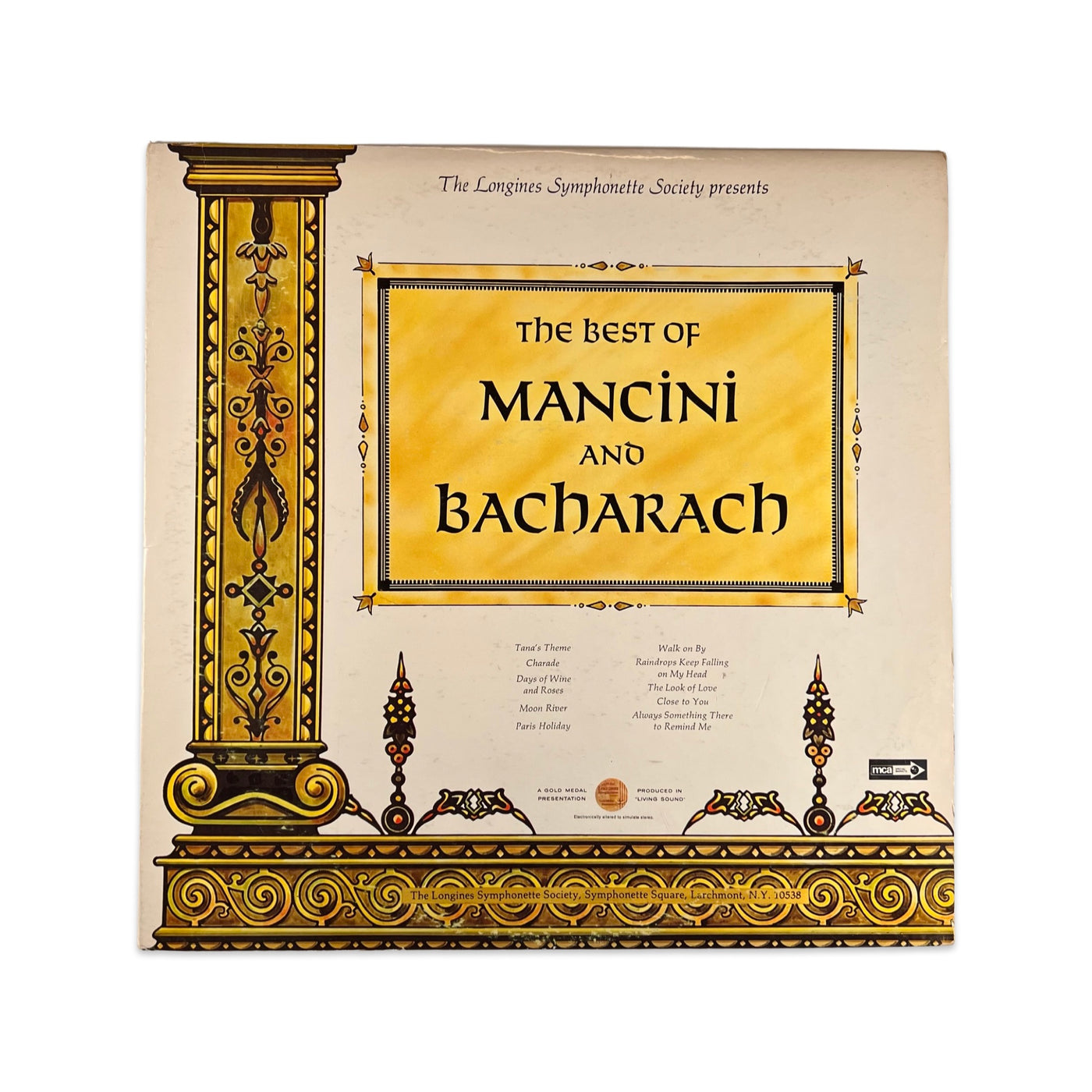 Henry Mancini And Burt Bacharach – The Best Of Mancini And Bacharach