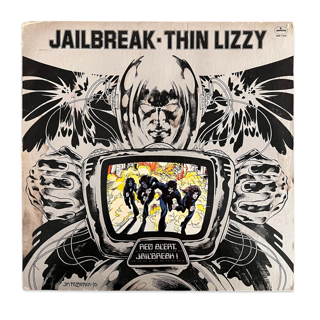 Thin Lizzy – Jailbreak (1976, Pitman Pressing)