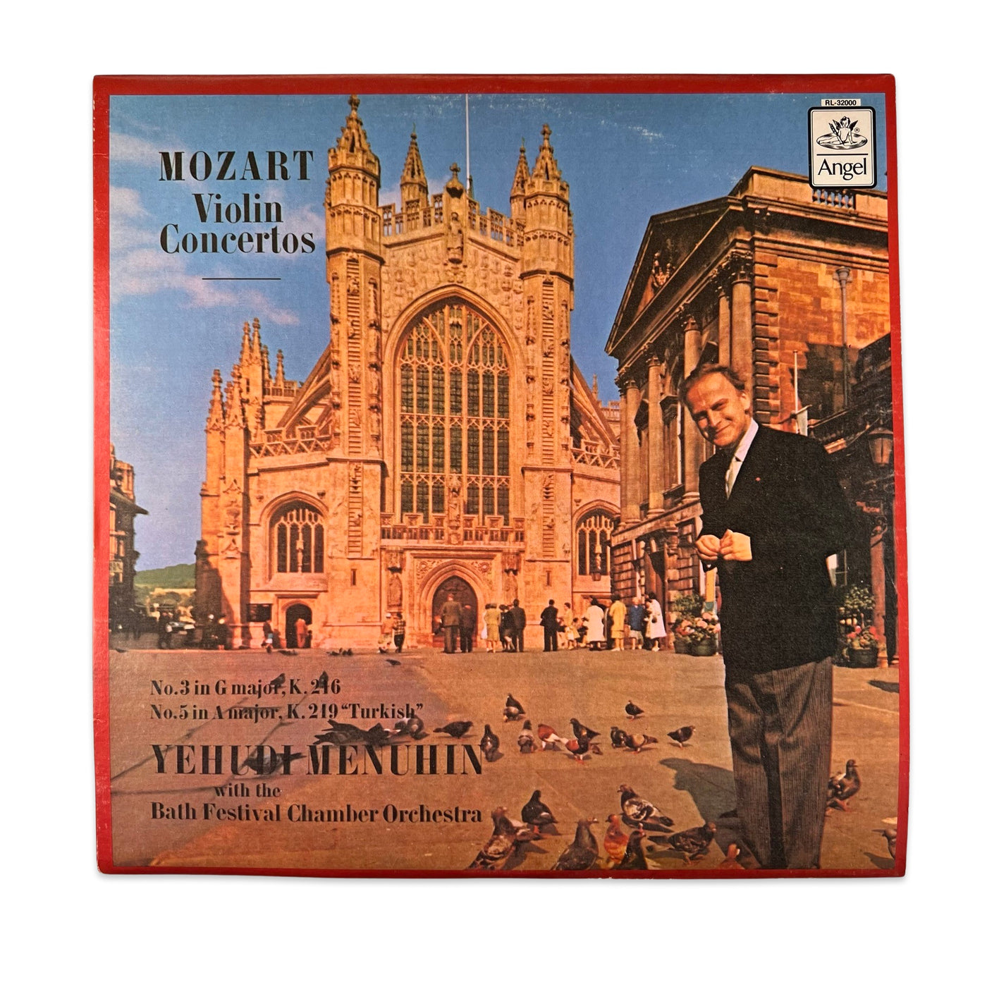 Mozart - Yehudi Menuhin With The Bath Festival Chamber Orchestra – Violin Concertos