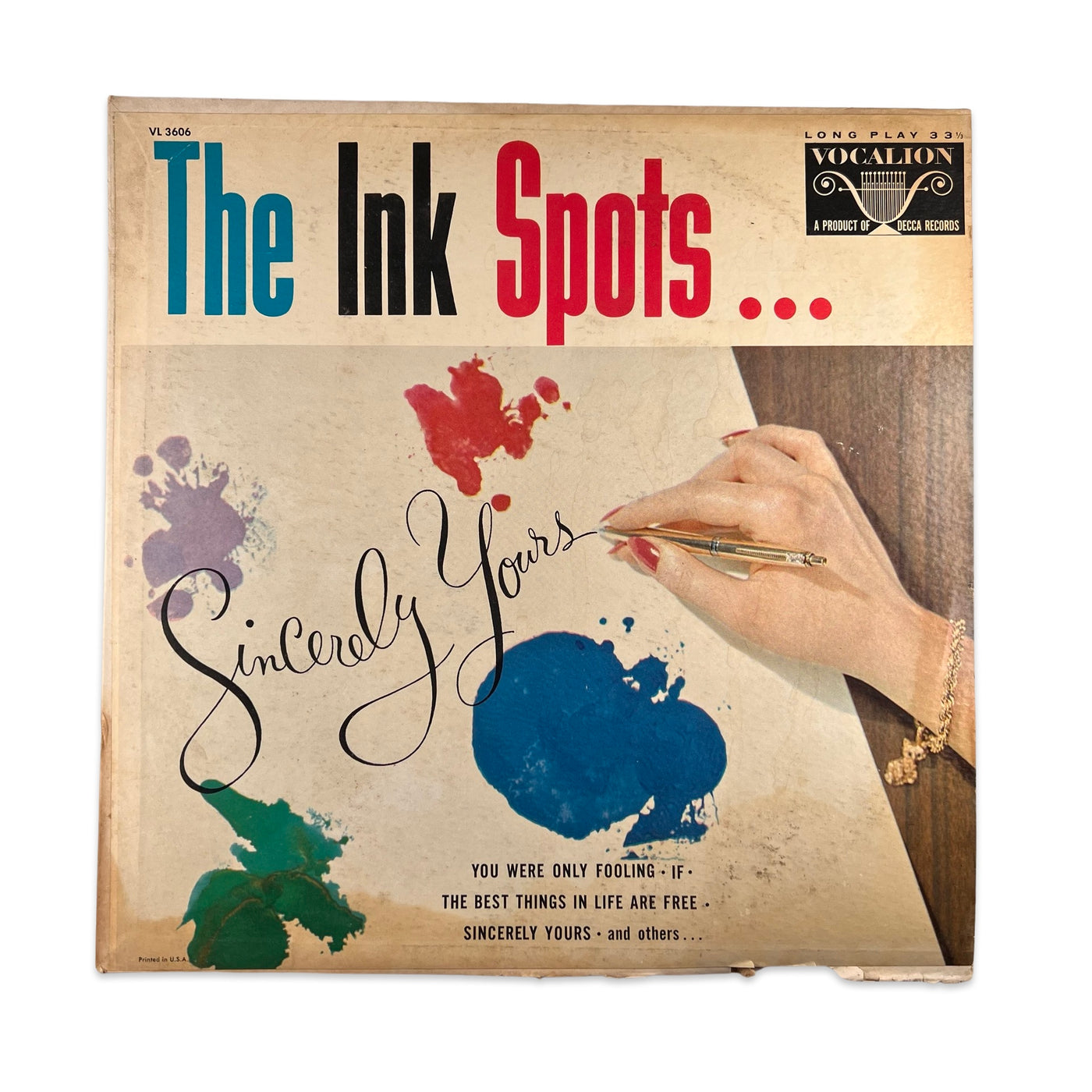 The Ink Spots – Sincerely Yours
