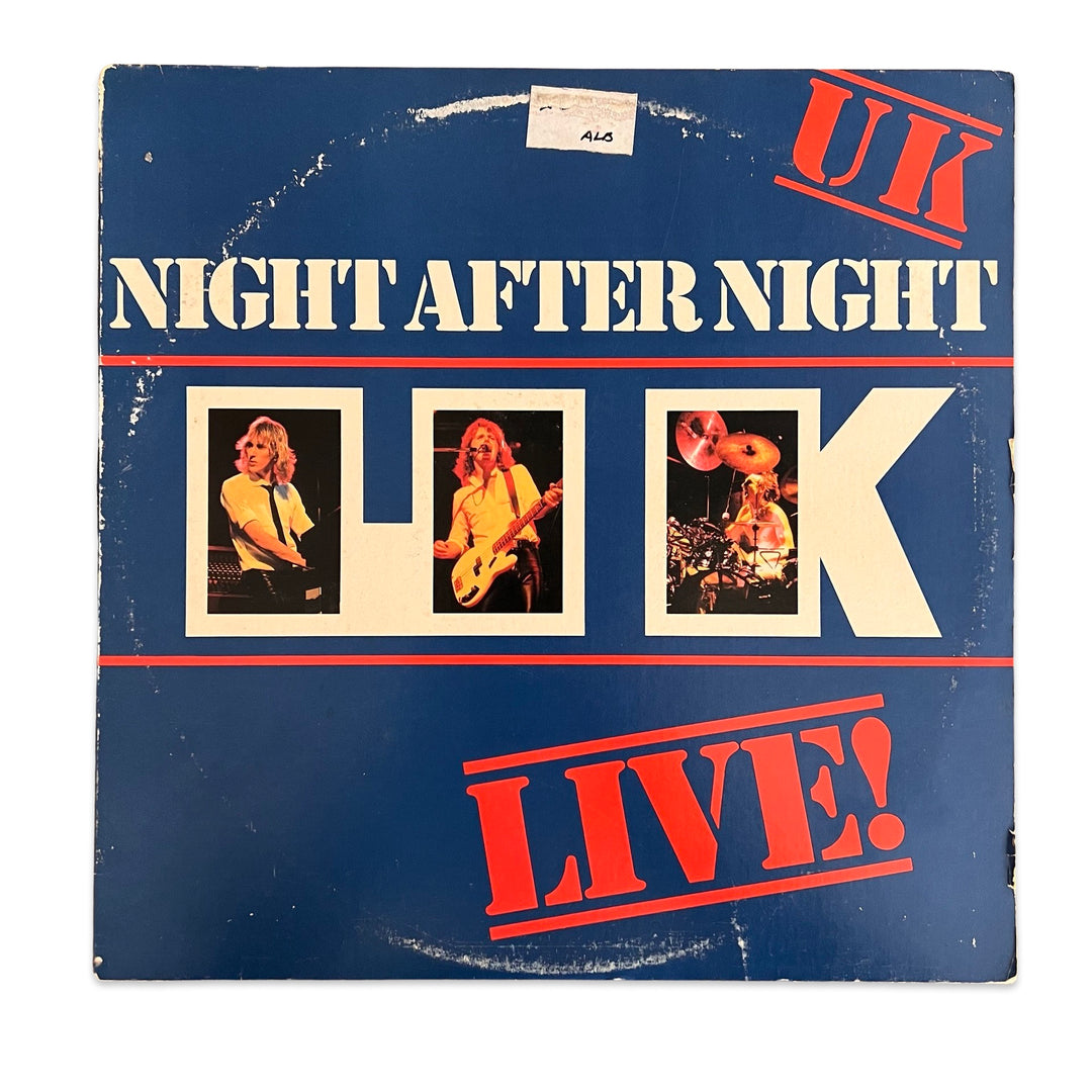 UK – Night After Night (1979, Keel Pressing)