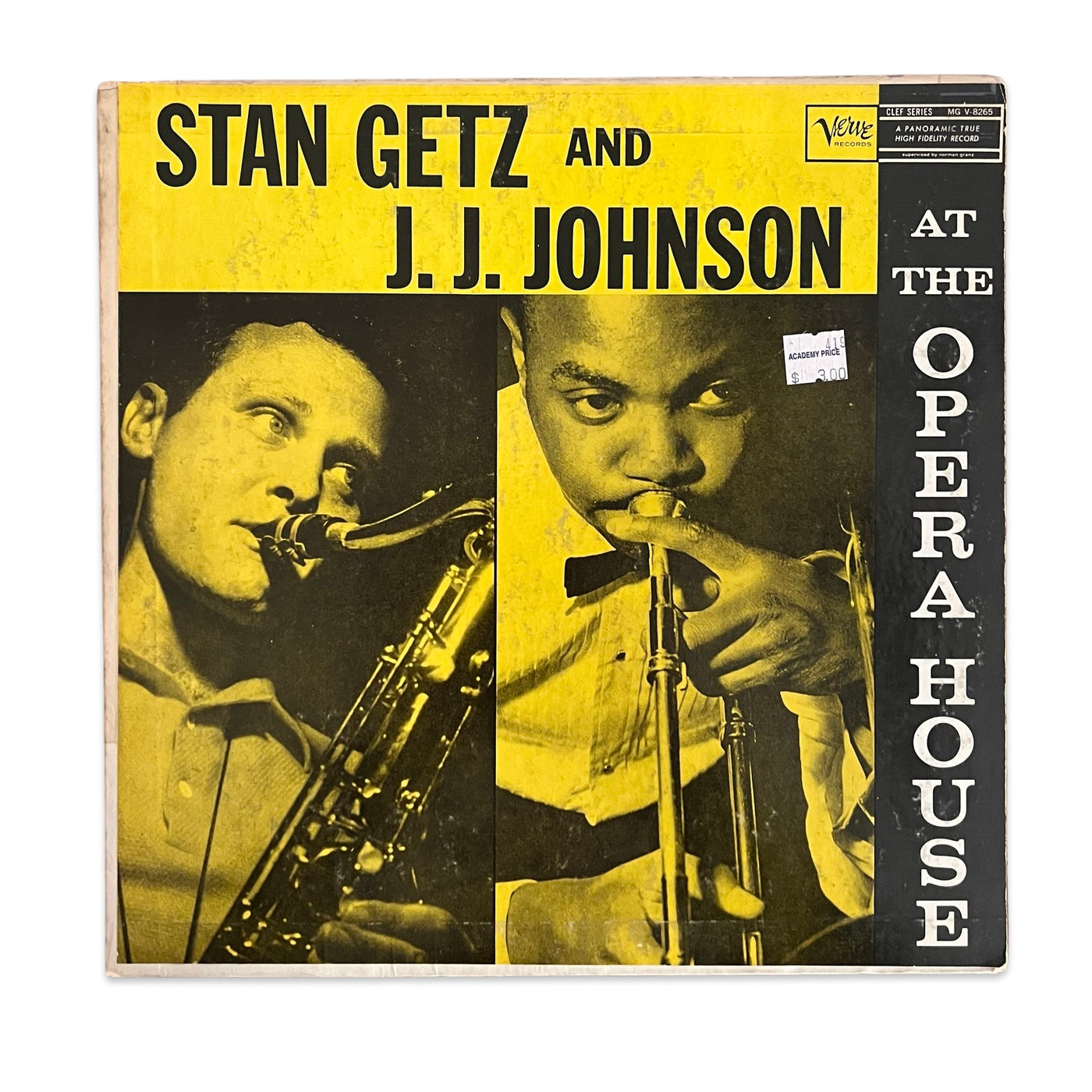 Stan Getz And J.J. Johnson - At The Opera House