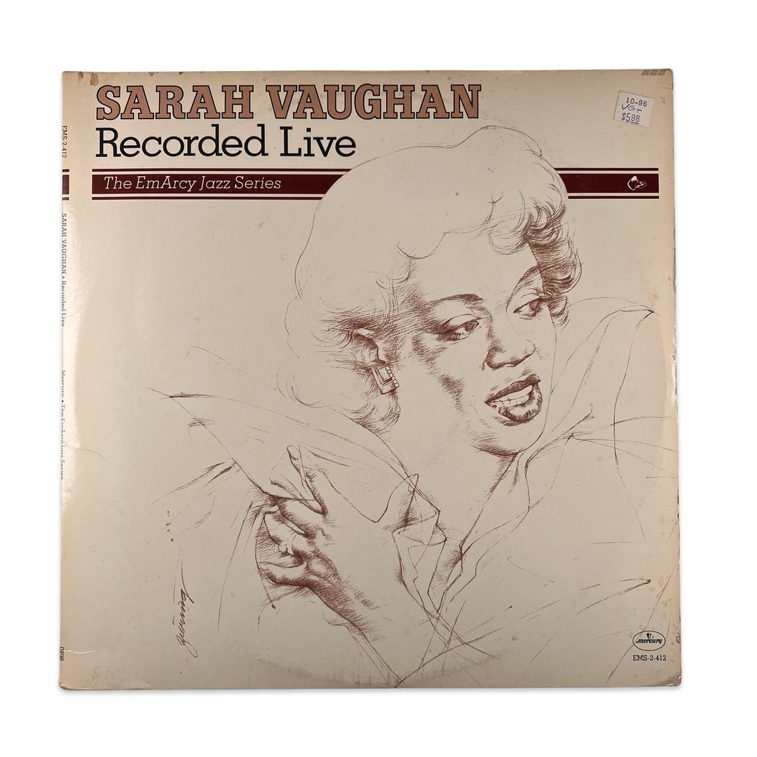Sarah Vaughan – Recorded Live
