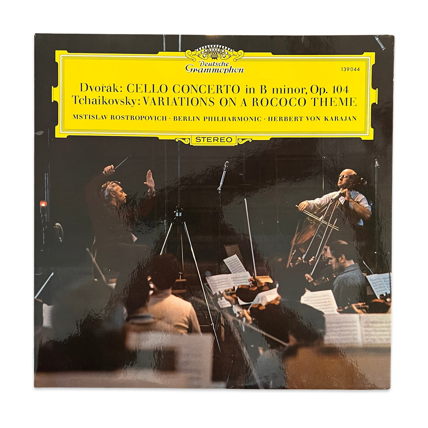 Dvořák / Tschaikowsky - Herbert von Karajan – Cellokonzert H-moll (In B Minor) / Rokoko-Variationen Op. 33