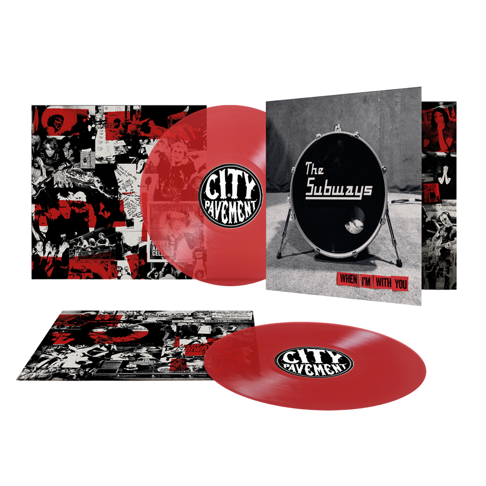 THE SUBWAYS - When I'M With You (Transparent Red Vinyl)