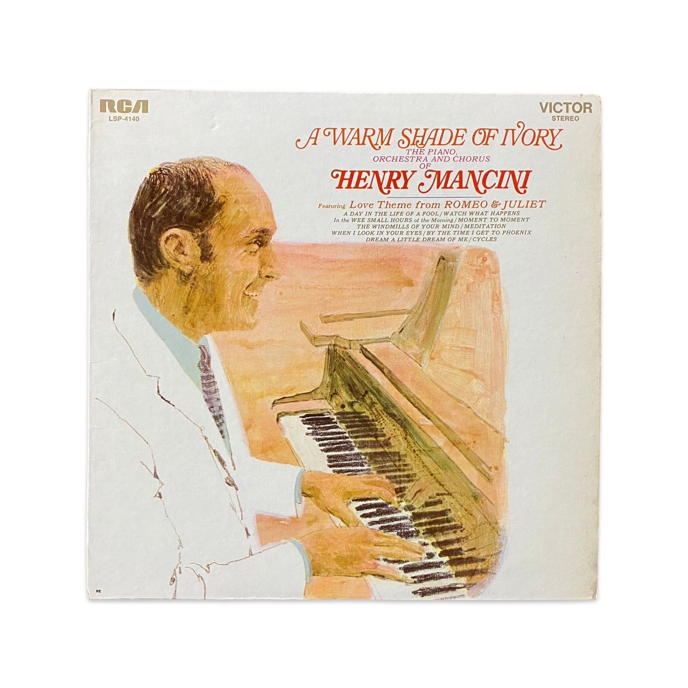 Henry Mancini And His Orchestra And Chorus - A Warm Shade Of Ivory