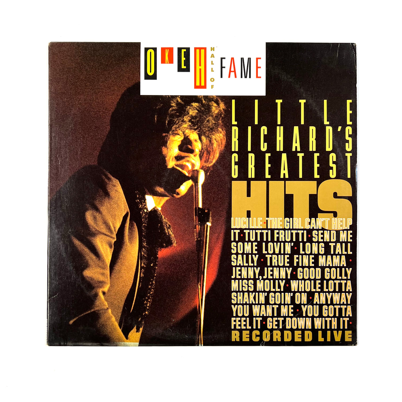 Little Richard - Little Richard's Greatest Hits Recorded Live (Okeh Hall Of Fame)