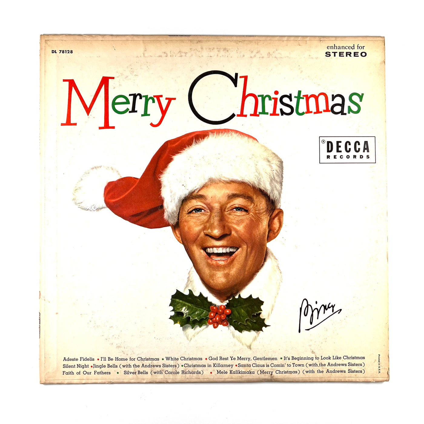 Bing Crosby - Merry Christmas - 1971 Reissue