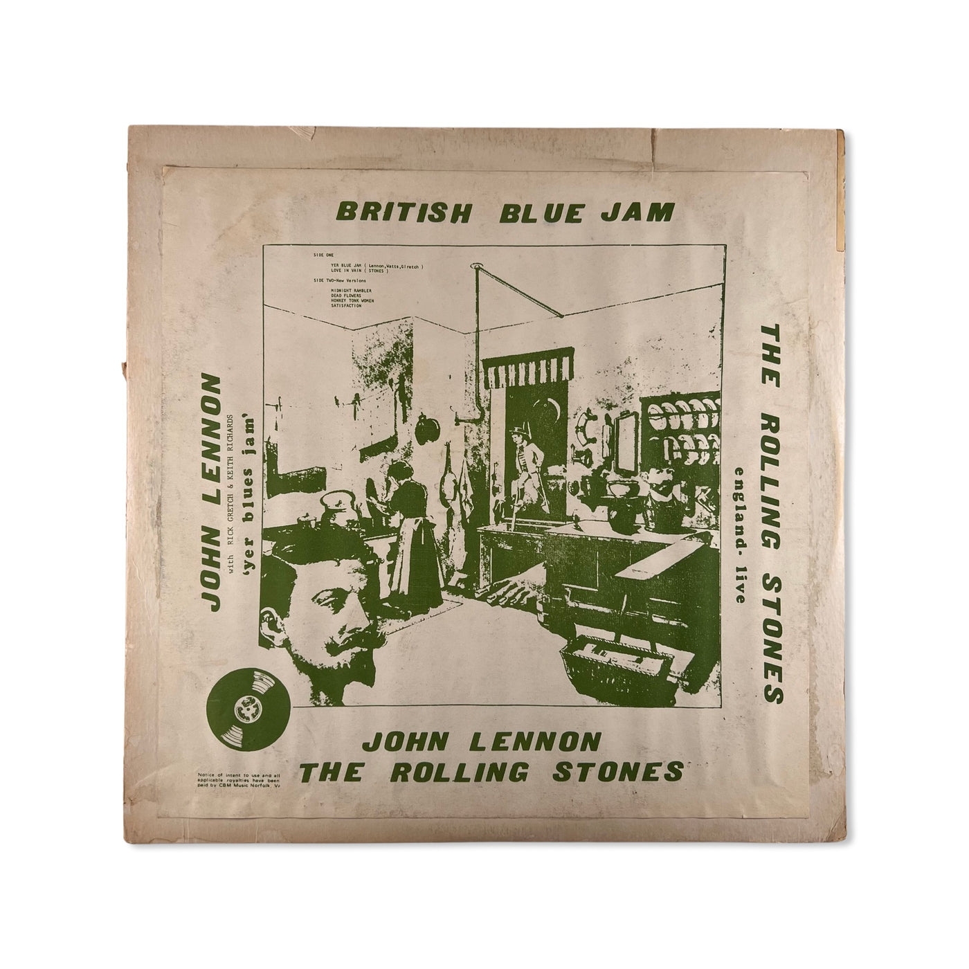 John Lennon / The Rolling Stones - British Blue Jam