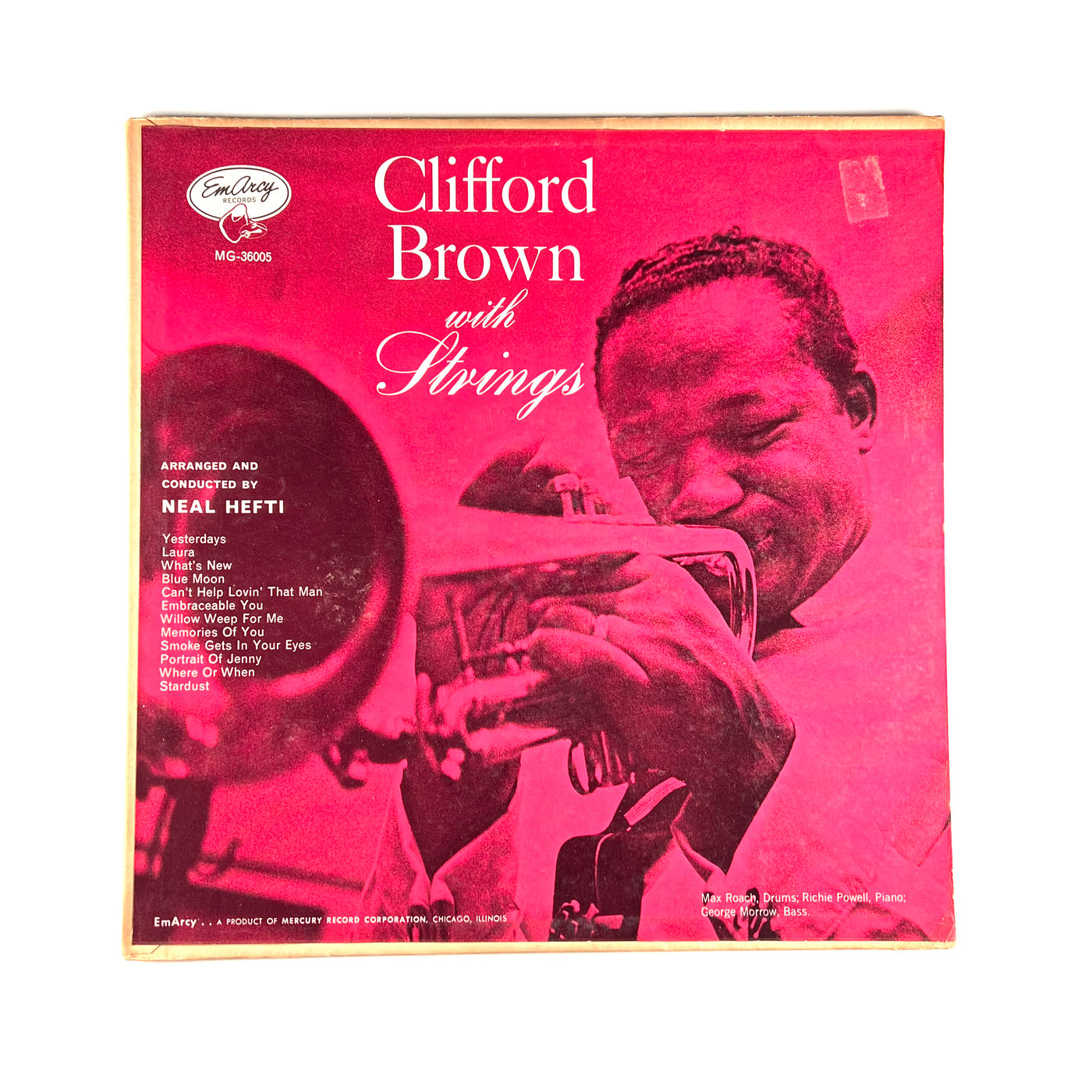Clifford Brown - Clifford Brown With Strings - 1958 Mono Reissue