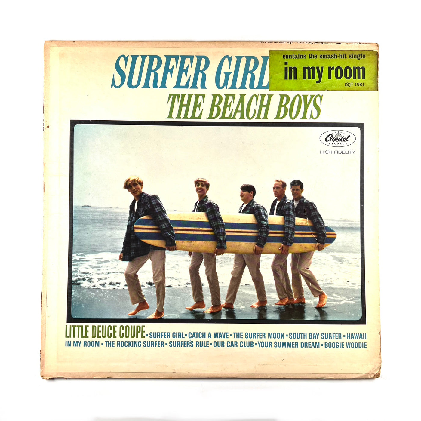 The Beach Boys - Surfer Girl - 1963 Mono Scranton Press