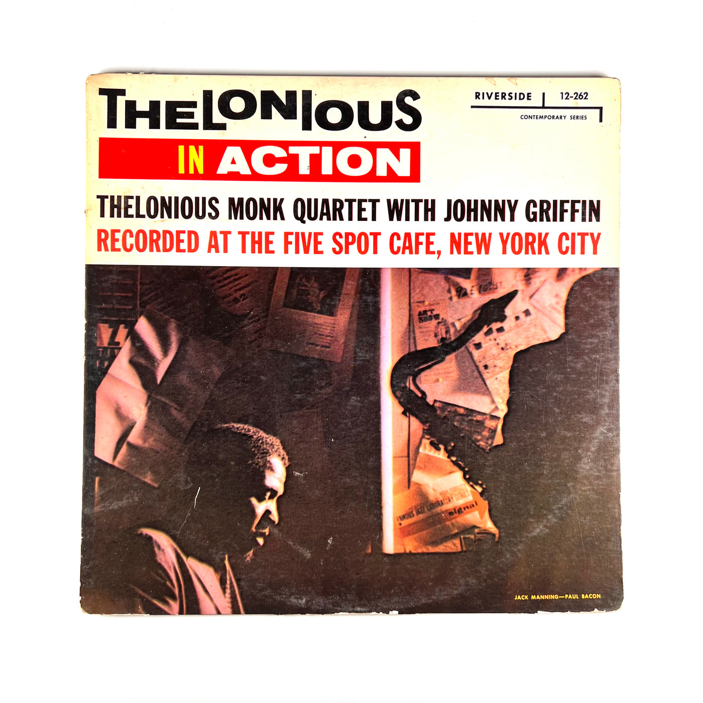 The Thelonious Monk Quartet With Johnny Griffin - Thelonious In Action