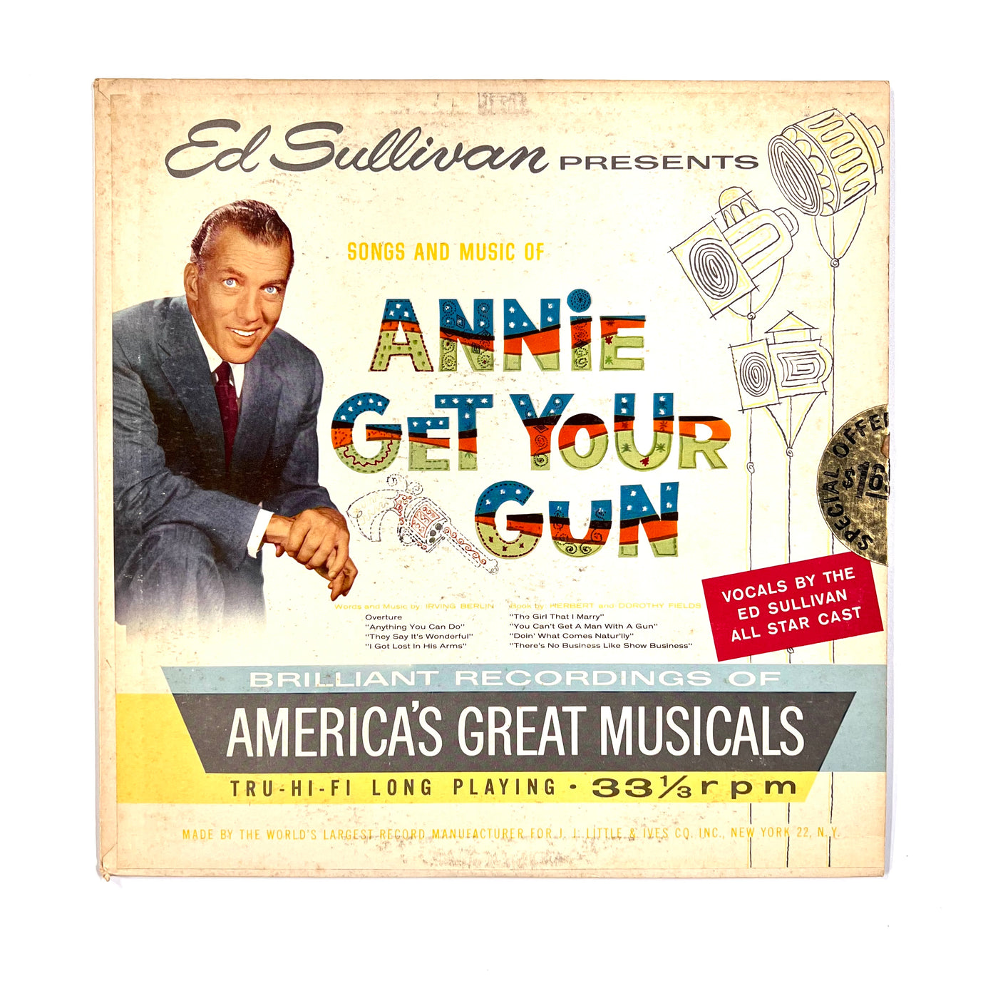 Ed Sullivan - Ed Sullivan Presents Songs And Music Of Annie Get Your Gun