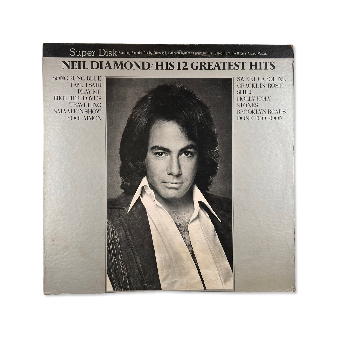 Neil Diamond – His 12 Greatest Hits - 1979 Super Disk