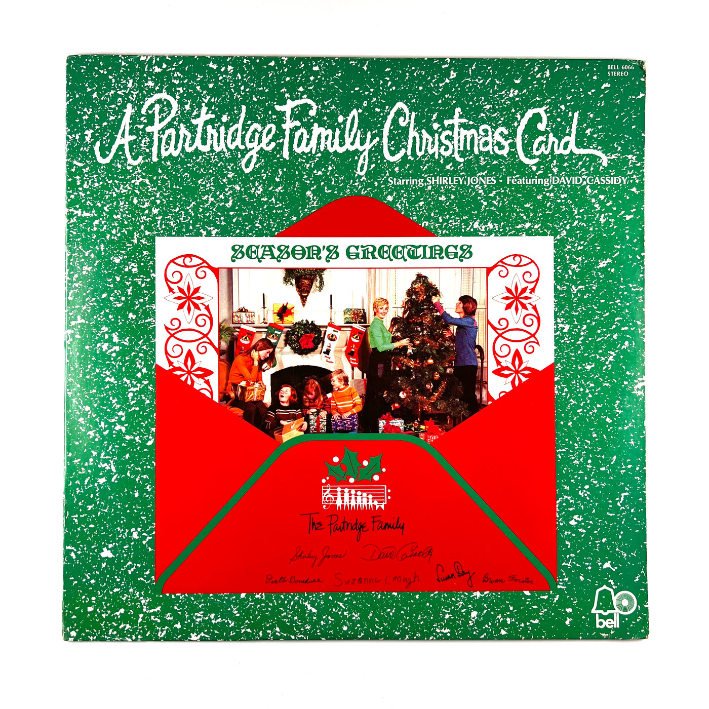 The Partridge Family Starring Shirley Jones Featuring David Cassidy - A Partridge Family Christmas Card