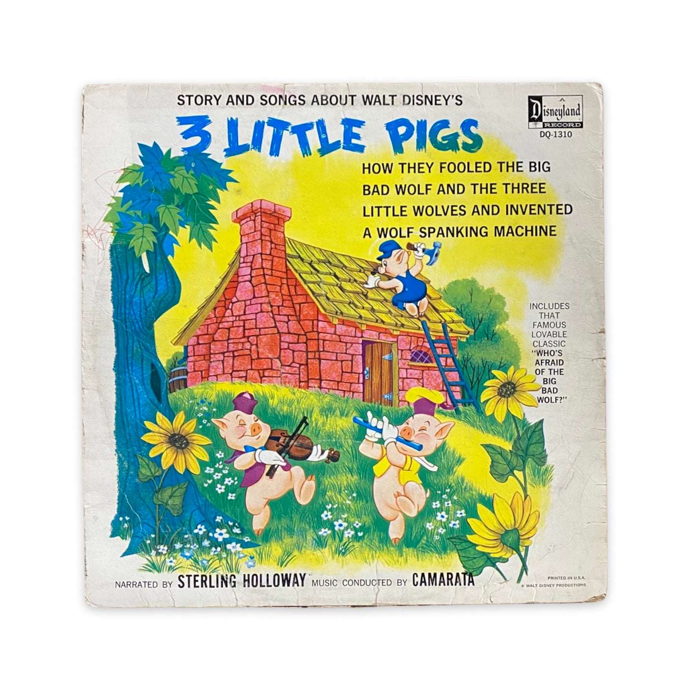 Sterling Holloway With Tutti Camarata - 3 Little Pigs