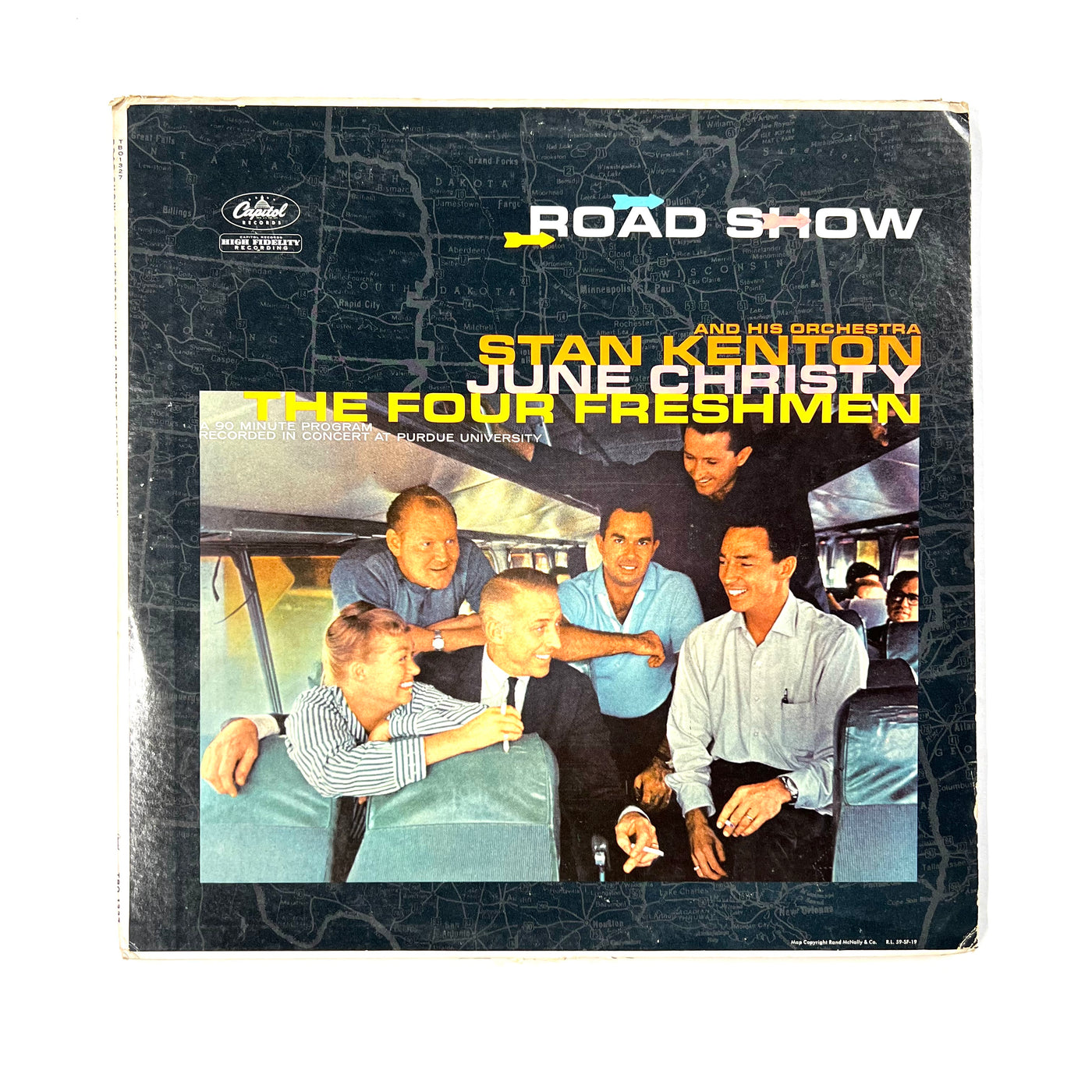 Stan Kenton And His Orchestra, June Christy, The Four Freshmen - Road Show